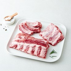 보담 무항생제 인증 바로 신선 한돈 등갈비 구이용 (냉장), 1개, 600g