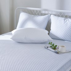 아이스셀 듀라론 체커보드 냉감 패드, 그레이, 쿨매트