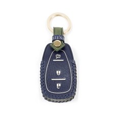 오시에나 피렌체 자동차 키케이스, 카키네이비, 쉐보레A타입 (3버튼)