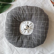 柔軟寵物靠墊頸圈 第2季 灰色格紋 XS, 1個