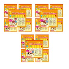 彩色花哨1500水果圖案雙面彩色紙6 20張, 15個