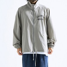 컬럼비아유니버시티 CU BK시리즈 오버핏 나일론 집업 자켓