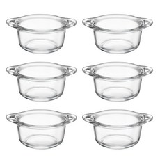 Bormioli Rocco Buffet 烤箱用玻璃附把手碗 500ml, 單一顏色, 6個