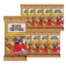 Fellow Creatures 奶油榛果巧克力, 70克, 10個