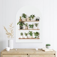 SANGSANG HOO 拱形海報 我的小花園