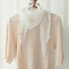 Vavisoo 天絲珍珠布魯吉亞圍巾