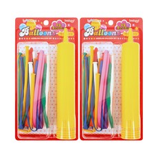 Kumhong MS派對魔法氣球+打氣筒組, 混色, 2套