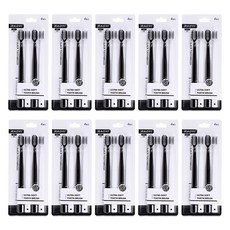 Open Space Simply 家用竹牙刷 2款 x 2入組, 10套, 4入