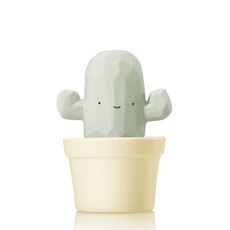 Detoy 迷你仙人掌陶瓷擴散器三叉戟形狀, 50ml, Green Tea, 1個