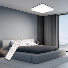 WONHA 三星晶片 卡塔爾房間燈 無頻閃照明 LED75W+遙控器 三色變換 調光, 白色