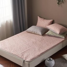 Its Room可水洗溫水墊套 小花, 粉紅色