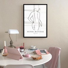 The Art 馬蒂斯極簡感性室內裝飾畫 58 MTS 背影