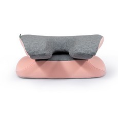 J&U 辦公桌午睡臉部貼合靠墊, 粉紅色