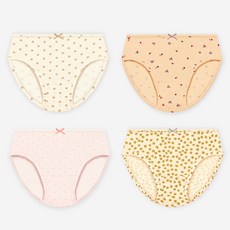 Uni FRIend 女童款印花三角內褲 4件組