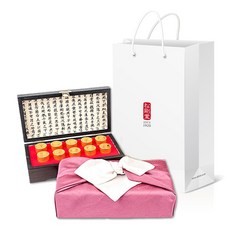 Songkangdang 松剛堂 紅參丸禮盒+購物袋, 1盒, 4.5克