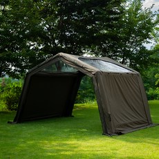 오투라이프캠핑 에어쉘터 에어노크 10.0 SKY 타프쉘터 고객직접설치, 카키, 3~4인용