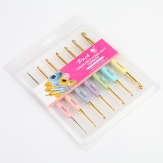 misoknit 矽膠雙頭鉤針, 1套