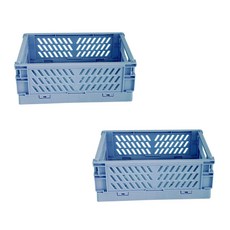 DG生活 粉彩折疊箱 小型 DG-06, A, 2個