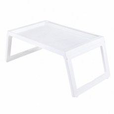 코모스코 가벼운 접이식 미니 테이블 540 x 270 mm, 화이트