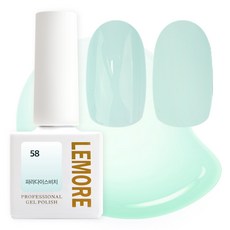 i-bit 勒莫爾 果凍糖漿凝膠指甲油, 58 天堂海灘, 1個, 10ml