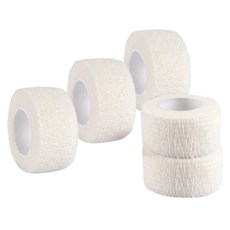 헬씨샵 핑거 탄력 압박밴드 테이프 화이트 2.5 x 4.5 cm, 1개입, 5개