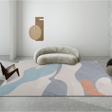 BRINCH 모조 캐시미어 논슬립 북유럽 패턴 카페트