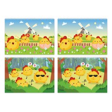 全能雞速寫本 2 x 2p 套組, 345 x 248 毫米, 26張