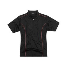 Basic Plus 女款涼感透氣Mountain Aerocool半拉鍊短袖T恤