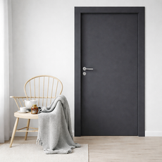 시트몰이 현관문 시트지, 다크 그레이