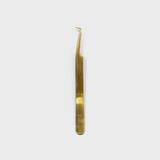 어스엔유 연장 속눈썹 핀셋 ㄱ자형 slim, 1개