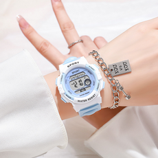 Soyo Sanghoe 粉彩手腕電子運動手錶, 天藍色, 1個