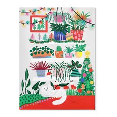 Hallmark 聖誕卡片 4入組 XPX2247, 混合色, 1套