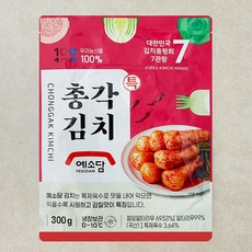 예소담 특총각김치, 300g, 1개