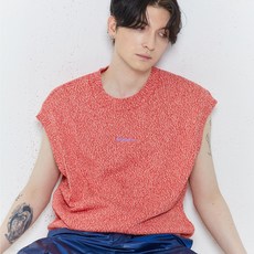 VERSE ONE 竹節紗針織背心