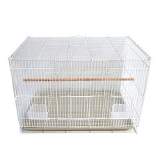 Liapet 中小型鸚鵡鳥籠 600, 白色, 1個