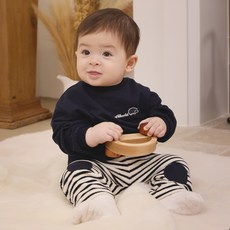 Tartine et Chocolat 新生兒用 BL Louis 上下衣套裝