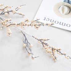 플라워트리 조화 웨딩 장식 소품 70cm, 루미너스펄, 1개