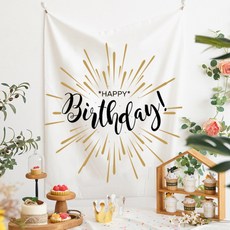 Selene Friend 生日派對 生日掛布, A12