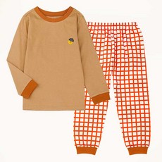 mollimelli 童款栗子松鼠長袖家居套裝