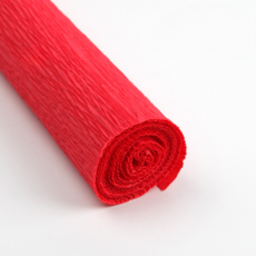 와우킹 컬러풀 선물포장 종이접기 구김지 250 x 50 cm, 브라이트 레드, 4개