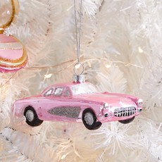Modern House Objet 裝飾品 跑車, 1個, 粉紅色, 12.2 x 5.5 x 4.4 cm