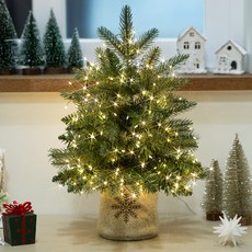 flowertree 聖誕迷你樹 茂密綠色森林, 混合顏色, 45cm