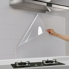 I Am Days 廚房磁磚貼紙 防油汙 壁紙保護膜 L, 1個, 透明