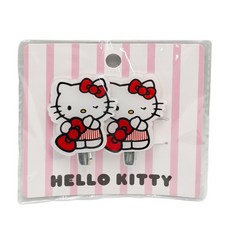 Hello Kitty 眨眨眼壓克力髮夾 可愛造型兒童髮飾 安全穩固不易滑落, 1入