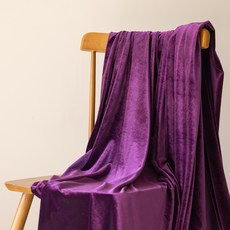 大成紡織 彈性絲絨布料, 1個, 3012 皇家紫