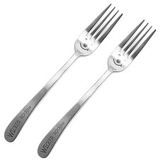 WICKER ROCKING 不鏽鋼義大利麵叉子, 銀色, 2個