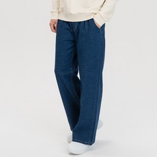 Brown Studio 寬版鬆緊腰帶牛仔褲 BSPJ-01