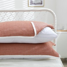 粉彩色系簡約枕頭套