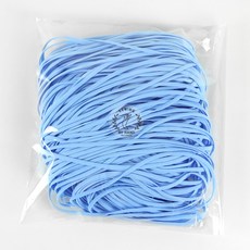 Sewing by hand 彩色鬆緊帶口罩繩 90m, 09 藍色, 1個