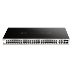 D-Link 友訊科技 智慧型乙太網路交換器, 1台, DGS-1210-52